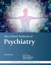 Cover for 

New Oxford Textbook of Psychiatry






