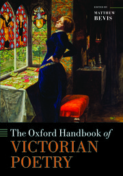 Cover for 

The Oxford Handbook of Victorian Poetry






