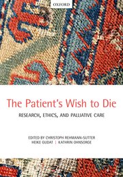 Cover for 

The Patients Wish to Die






