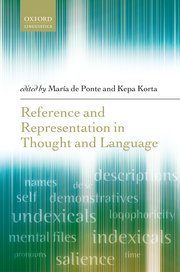 Cover for 

Reference and Representation in Thought and Language






