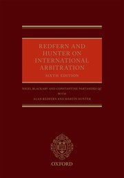 Cover for 

Redfern and Hunter on International Arbitration






