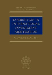 Cover for 

Corruption in International Investment Arbitration






