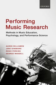 Cover for 

Performing Music Research






