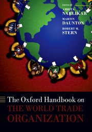 Cover for 

The Oxford Handbook on The World Trade Organization






