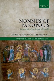 Cover for 

Nonnus of Panopolis






