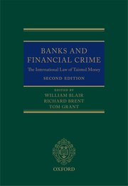 Cover for 

Banks and Financial Crime






