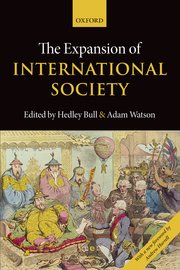 Cover for 

The Expansion of International Society






