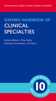Cover for 

Oxford Handbook of Clinical Specialties






