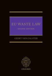 Cover for 

EU Waste Law






