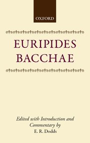 Cover for 

Bacchae






