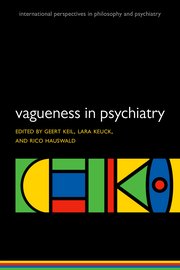 Cover for 

Vagueness in Psychiatry






