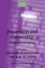 Cover for 

Possession and Ownership






