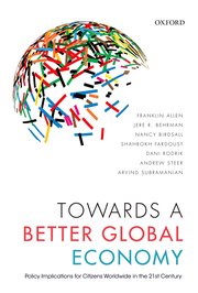 Cover for 

Towards a Better Global Economy






