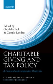 Cover for 

Charitable Giving and Tax Policy






