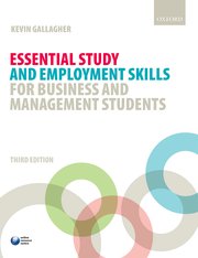 Cover for 

Essential Study and Employment Skills for Business and Management Students






