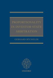 Cover for 

Proportionality in Investor-State Arbitration






