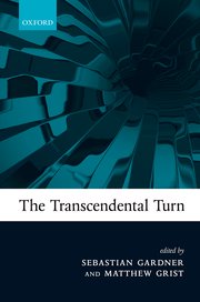 Cover for 

The Transcendental Turn






