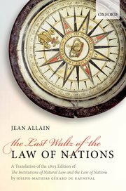 Cover for 

The Last Waltz of the Law of Nations






