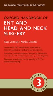 Cover for 

Oxford Handbook of ENT and Head and Neck Surgery







