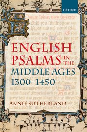 Cover for 

English Psalms in the Middle Ages, 1300-1450






