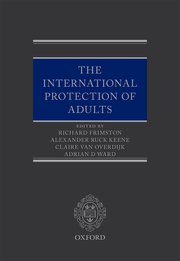 Cover for 

The International Protection of Adults






