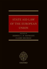 Cover for 

State Aid Law of the European Union






