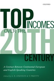 Cover for 

Top Incomes Over the Twentieth Century






