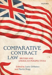 Cover for 

Comparative Contract Law






