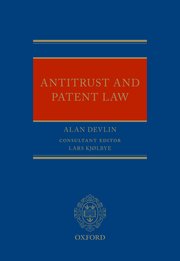 Cover for 

Antitrust and Patent Law






