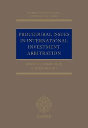 Cover for 

Procedural Issues in International Investment Arbitration






