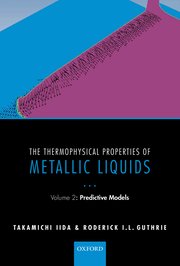 Cover for 

The Thermophysical Properties of Metallic Liquids






