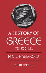 Cover for 

A History of Greece to 322 B.C.






