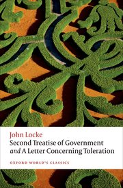 Cover for 

Second Treatise of Government and A Letter Concerning Toleration






