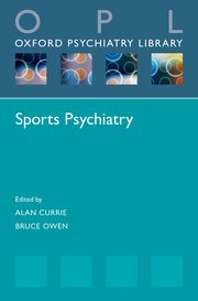 Cover for 

Sports Psychiatry







