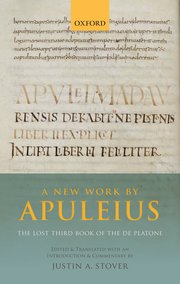 Cover for 

A New Work by Apuleius: The Lost Third Book of the De Platone






