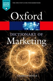 Cover for 

A Dictionary of Marketing






