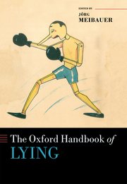 Cover for 

The Oxford Handbook of Lying






