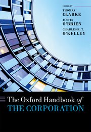 Cover for 

The Oxford Handbook of the Corporation






