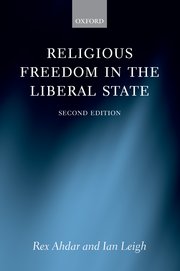 Cover for 

Religious Freedom in the Liberal State






