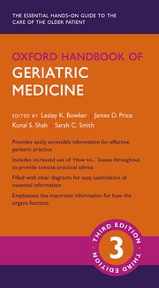 Cover for 

Oxford Handbook of Geriatric Medicine 3e






