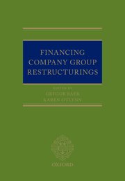 Cover for 

Financing Company Group Restructurings






