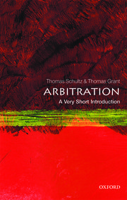 Cover for 

Arbitration: A Very Short Introduction






