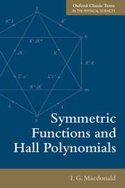 Cover for 

Symmetric Functions and Hall Polynomials






