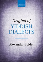 Cover for 

Origins of Yiddish Dialects






