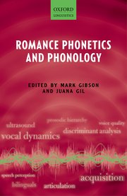 Cover for 

Romance Phonetics and Phonology






