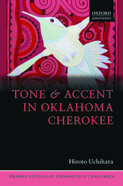 Cover for 

Tone and Accent in Oklahoma Cherokee






