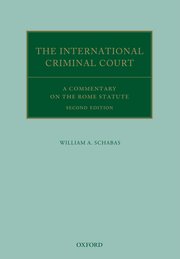 Cover for 

The International Criminal Court







