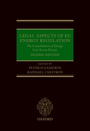 Cover for 

Legal Aspects of EU Energy Regulation






