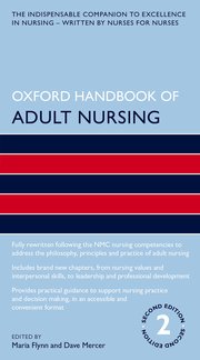 Cover for 

Oxford Handbook of Adult Nursing






