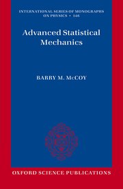 Cover for 

Advanced Statistical Mechanics






